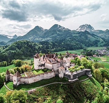 Switzerland Gruyeres Village