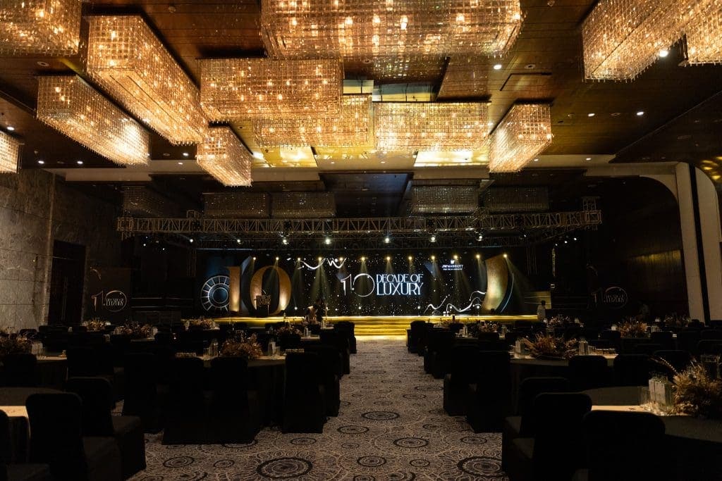 Ballroom, JW Marriot  New Delhi Aerocity