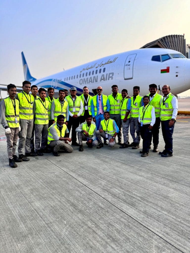 Oman Air soars to new heights as the first foreign airline to choose Manohar International Airport, Goa, Partnering with Çelebi India for top-notch ground handling services