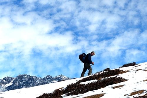 Hiking Trails in Uttarakhand India 
Image Credit: Paul Hamilton, CC BY-SA 2.0 , via Wikimedia Commons