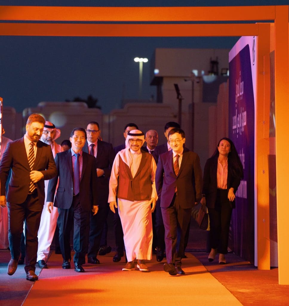 Inauguración de la sala de exposición de MG en Jeddah