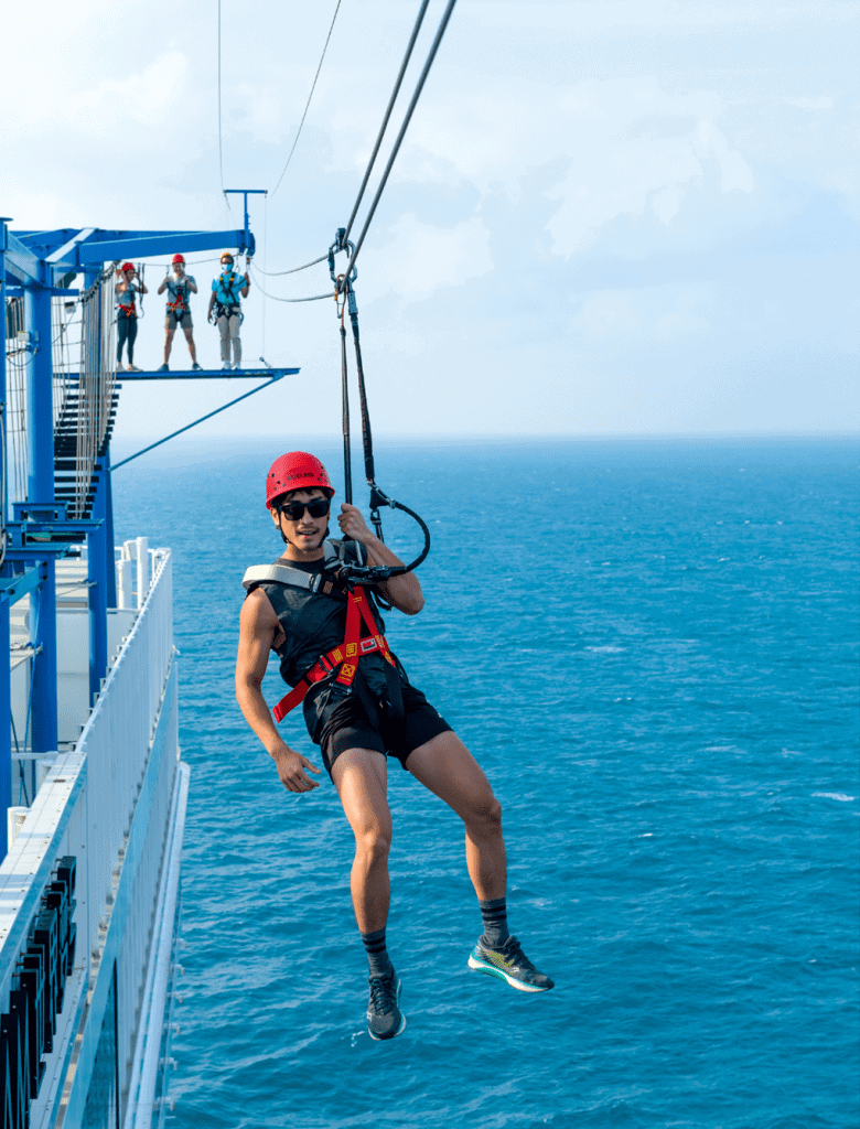 Resorts World Cruises - Zipline