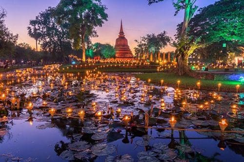 La guía del viajero para celebrar el Festival de las Luces de Tailandia Loy Krathong este noviembre