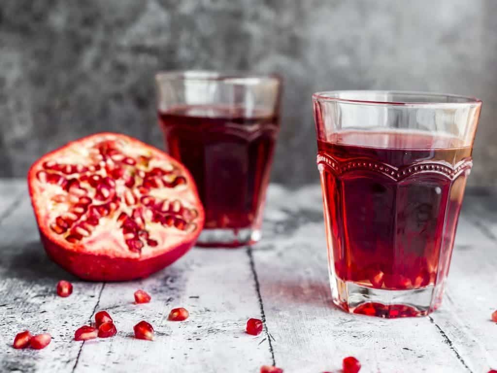 Pomegrante juice