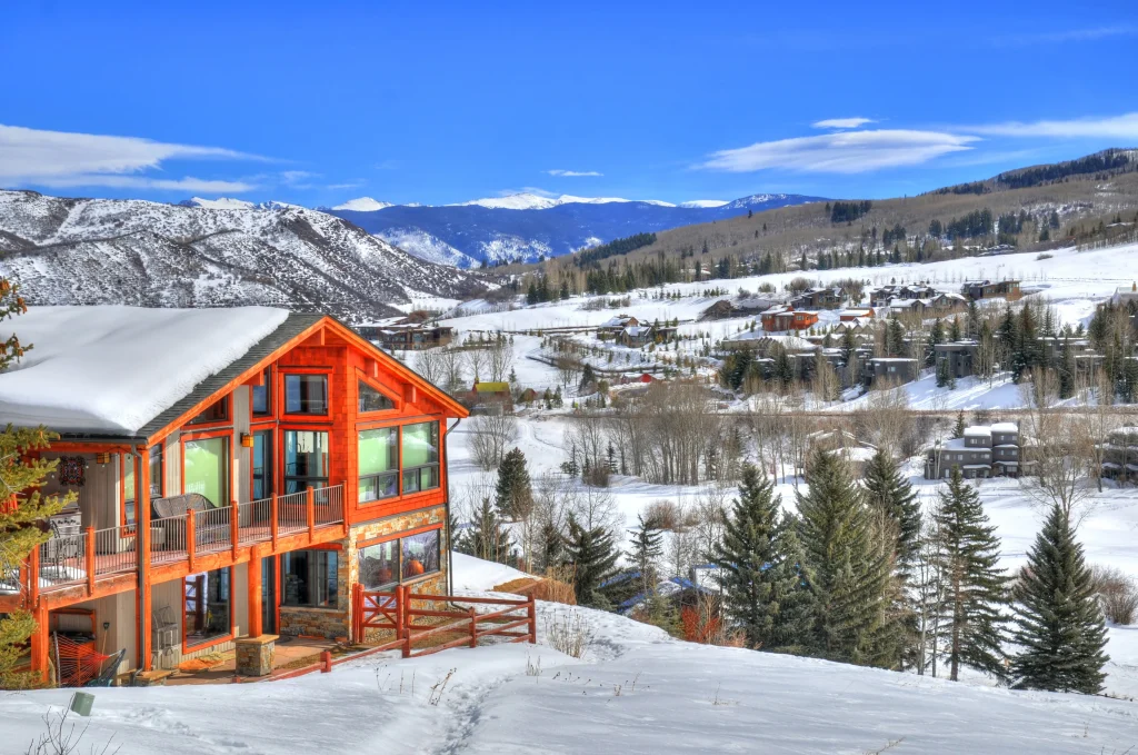 Retiros en el país de las maravillas invernales de Aspen EE UU