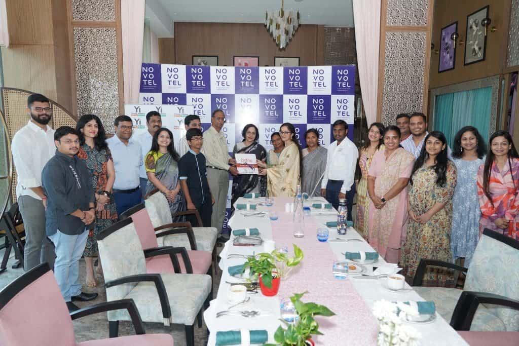 Launching of Braille Menus by Novotel Visakhapatnam Varun Beach