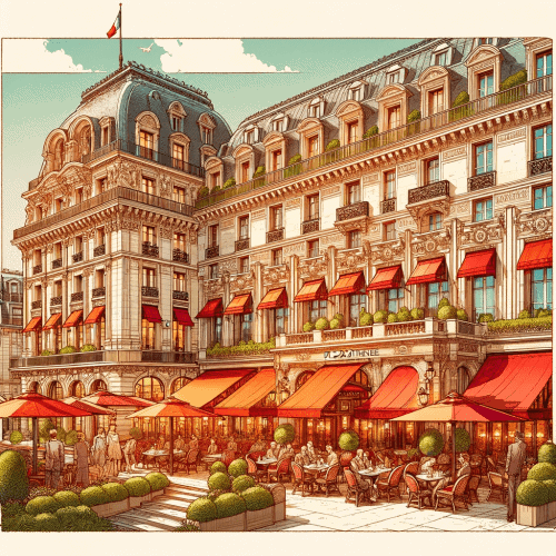 Plaza Athénée in Paris