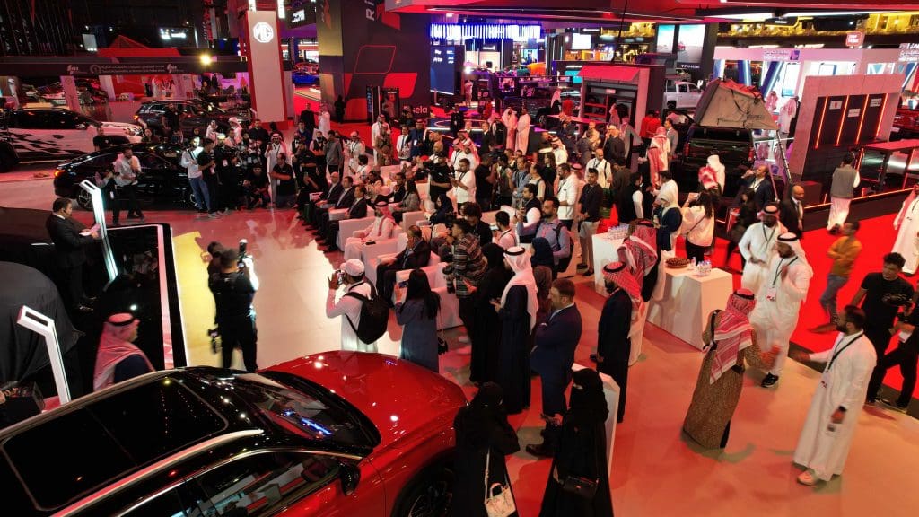 Image1 Audiencia en el Salón del Automóvil de Riyadh MG Motor en el Salón del Automóvil de Riyadh estreno mundial del nuevo MG Whale y debut regional del MG7