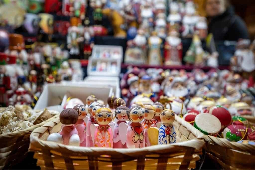 Christmas market in Budapest