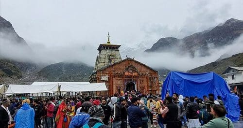 Beautiful Temples to visit in Uttarakhand Kedarnath Temple in Uttarakhand, India. Photo taken by Yogabrata Chakrabort