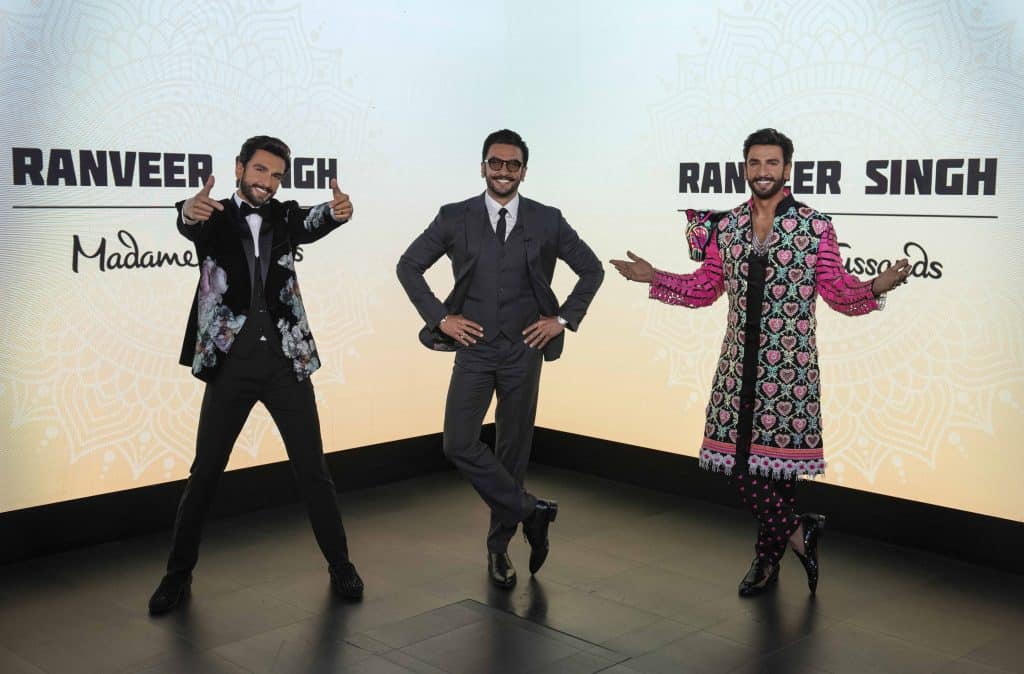 La superestrella Ranveer Singh lanza nuevas figuras de Madame Tussauds 2 El Blog del Internauta Ranveer Singh con sus dos figuras
