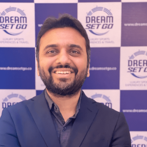 Monish Shah Fundador y director comercial de DreamSetGo