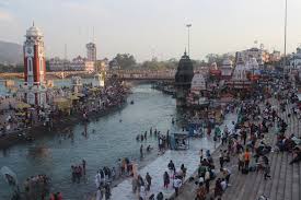 The sacred surroundings of Haridwar Uttrakhand