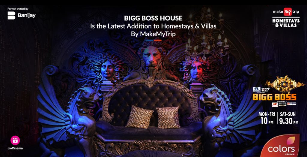 La casa Bigg Boss se convierte en la última incorporación a la impresionante cartera de propiedades de villas y casas de familia de MakeMyTrip