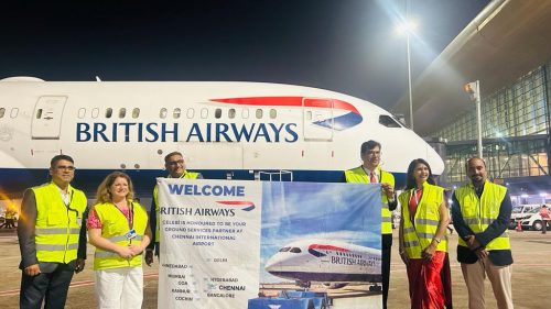 Asociaciones de British Airways con Celebi India