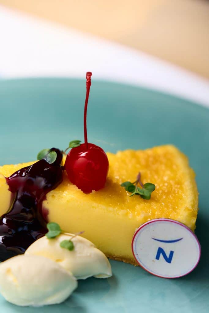Unique Panchphoran Scotch Celebration by Chef Gary MacLean with Chef Vikram Jaiswal 3 Cranachan Cheesecake Classical