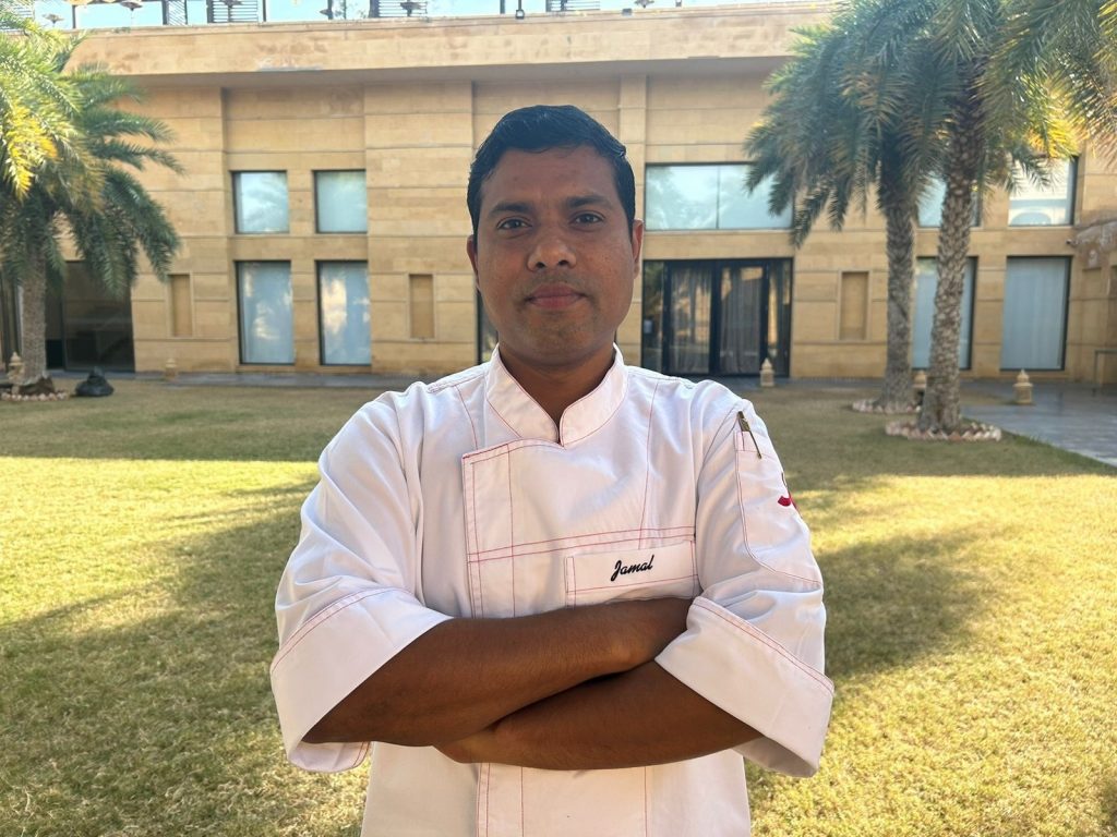 Chef Jamal Ali Sha chef ejecutivo Jaisalmer Marriott Resort and Spa