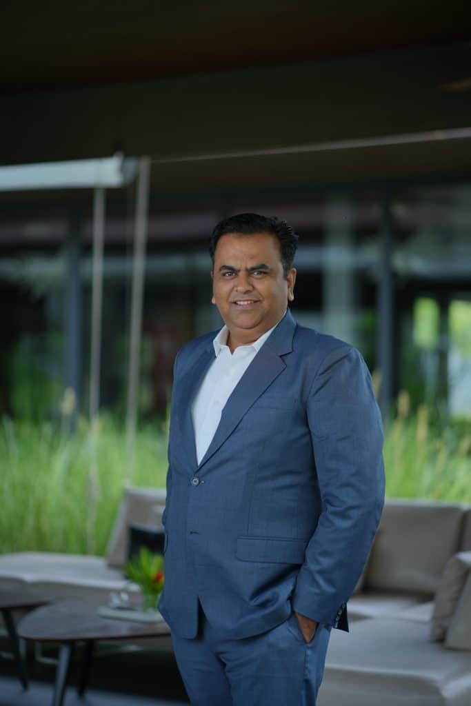 Naveen Vaishnav director general MYSA Zinc Journey by The Fern A Glade One Golf Resort Nani Devati Gujarat