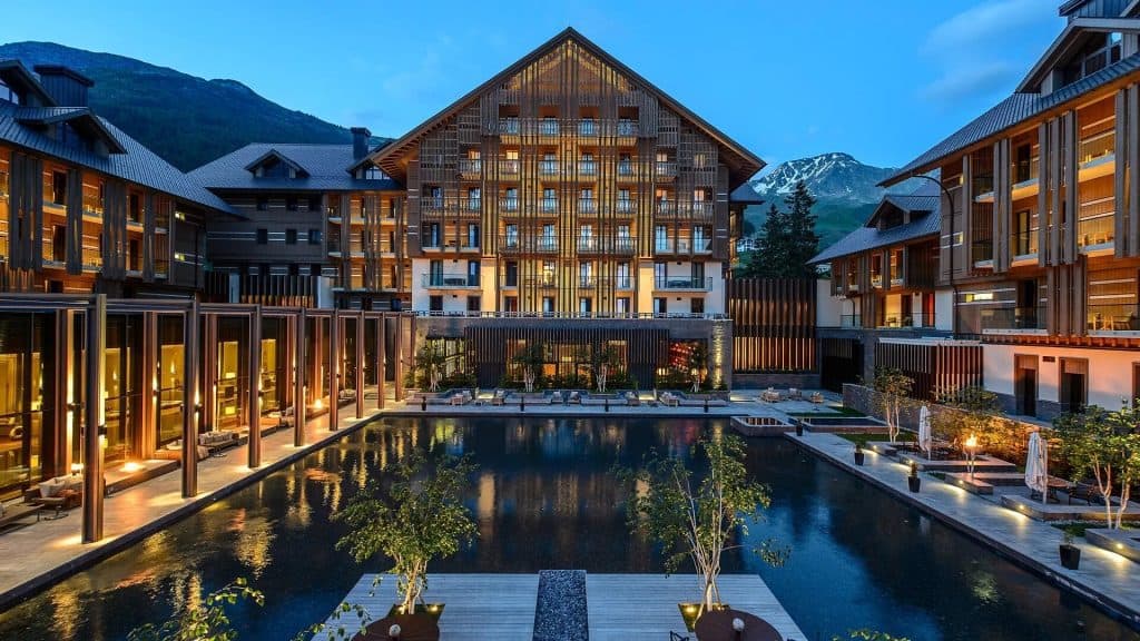 The Chedi Andermatt Spa,  Swiss Alps