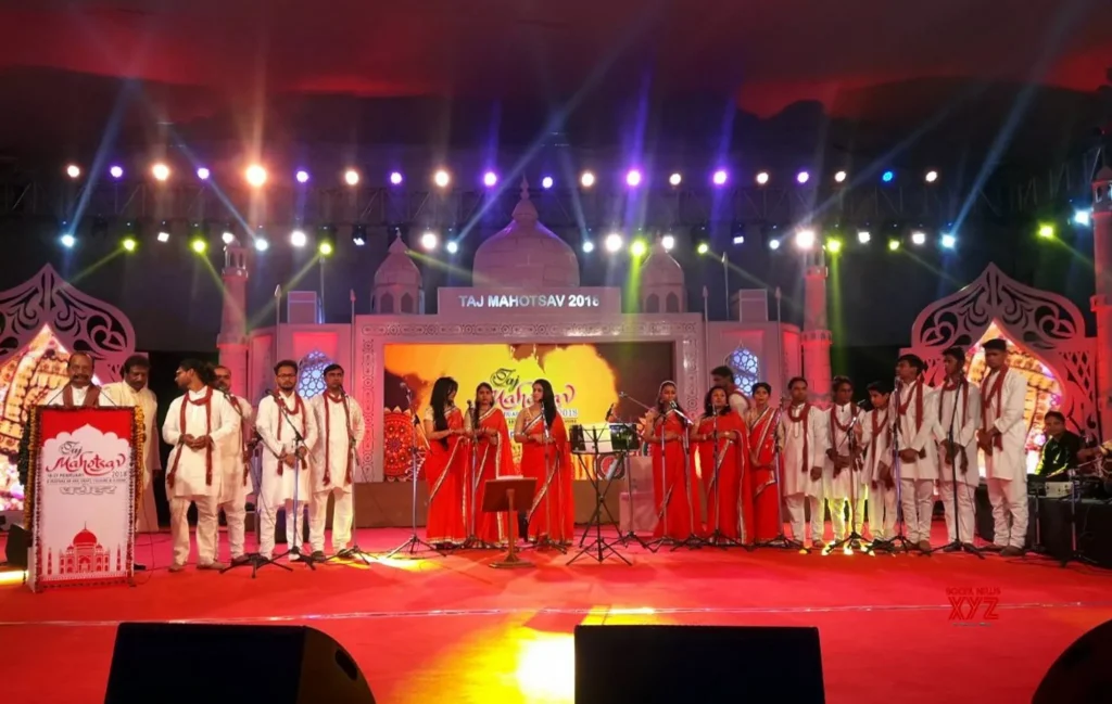 Actuación en el Taj Mahotsav