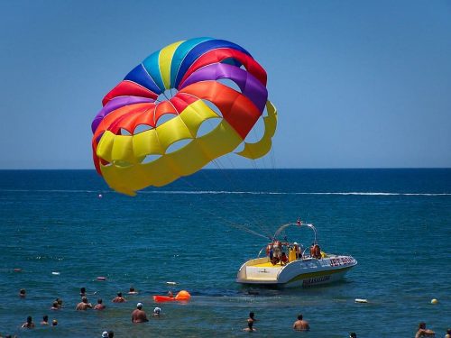 Parasailing at Goa