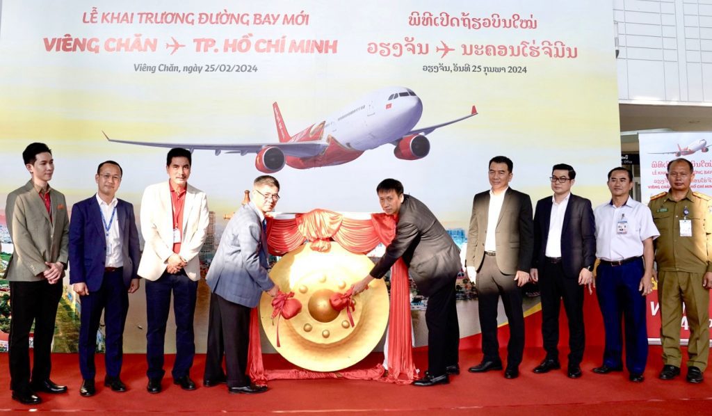 Vietjet Launches new route from Ho Chi Minh City to Vientiane