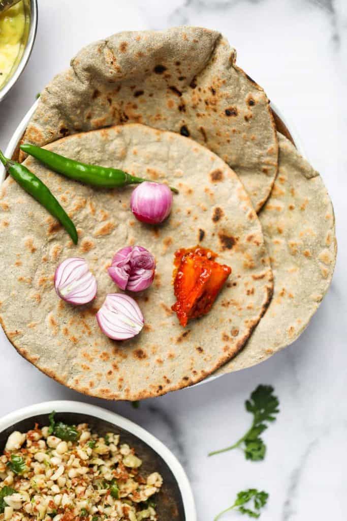 Bajra roti - winter dishes