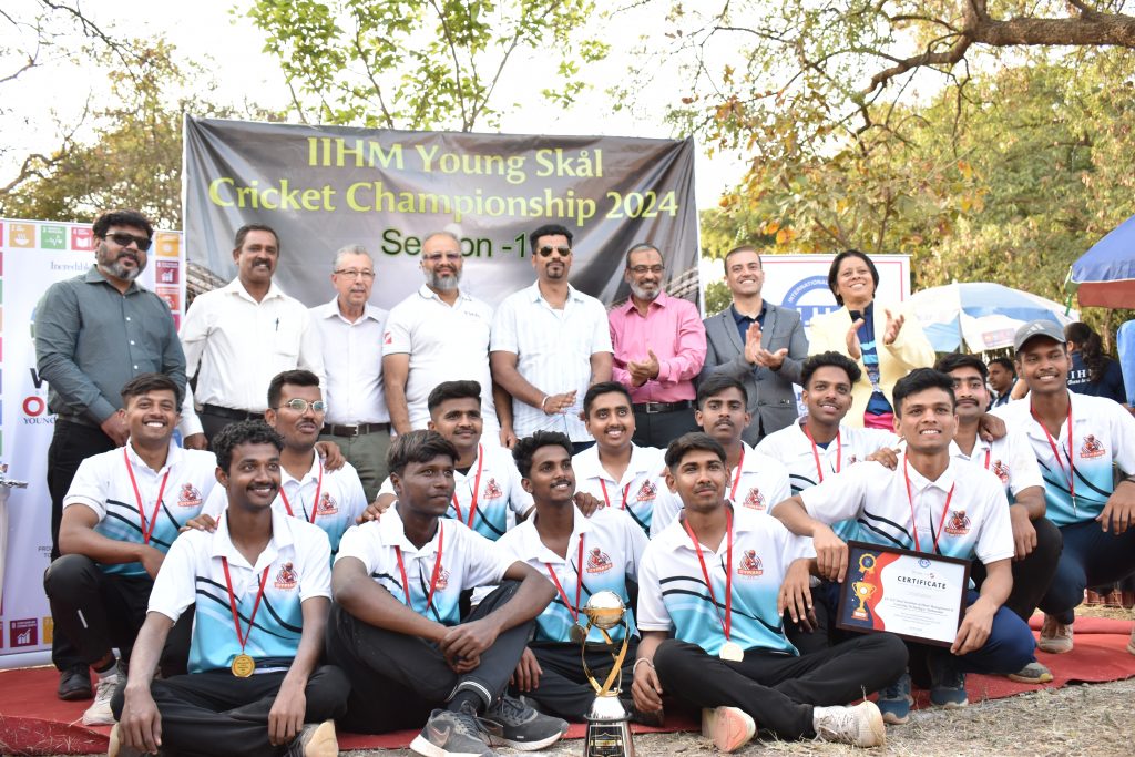 IIHM Pune & Skål International, Pune Celebrates Success of Inaugural “IIHM Young SKÅL Cricket Championship 2024”.