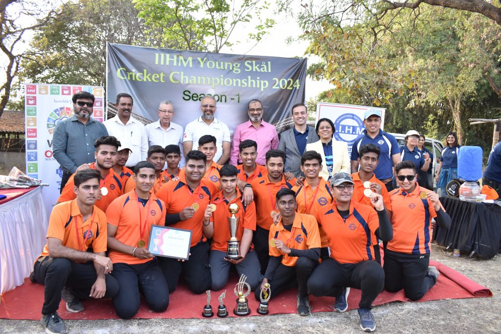 IIHM Pune & Skål International, Pune Celebrates Success of Inaugural “IIHM Young SKÅL Cricket Championship 2024”.
