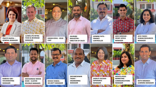 HOD Ronil Ronil Goa – a JdV by Hyatt Hotel announced the appointment of its team of HODs