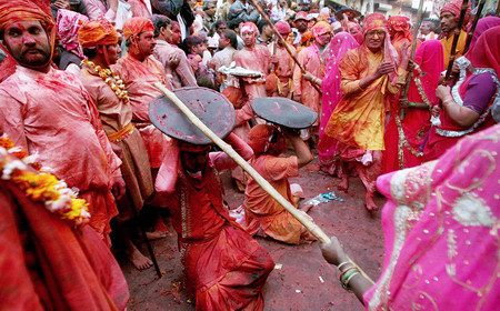 Lathmar Holi- Vrindavan