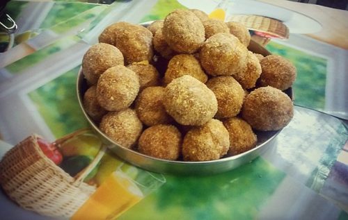 South Indian Jaggery Ladoos Image credit: Amith KK via Wikipedia Commons