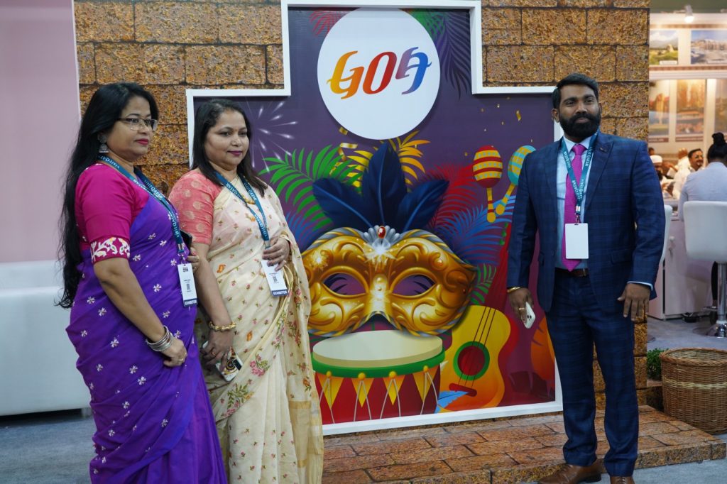 El pabellón de Goa Tourism destaca el turismo regenerativo y la campaña Ekadasha Teertha en OTM 2024