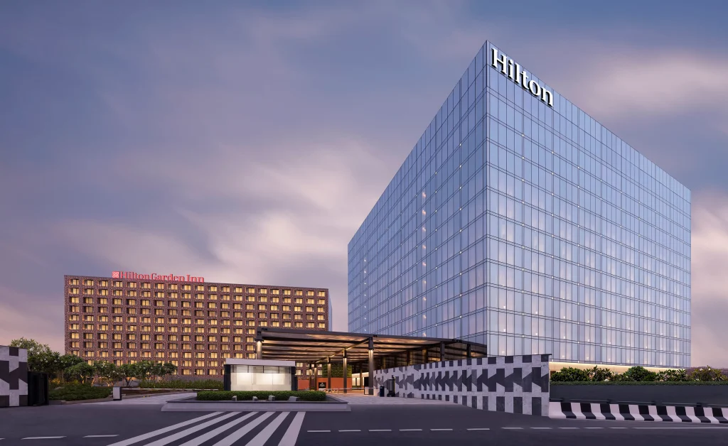 The Hilton and Hilton Garden Inn Bengaluru Embassy Manyata Business Park