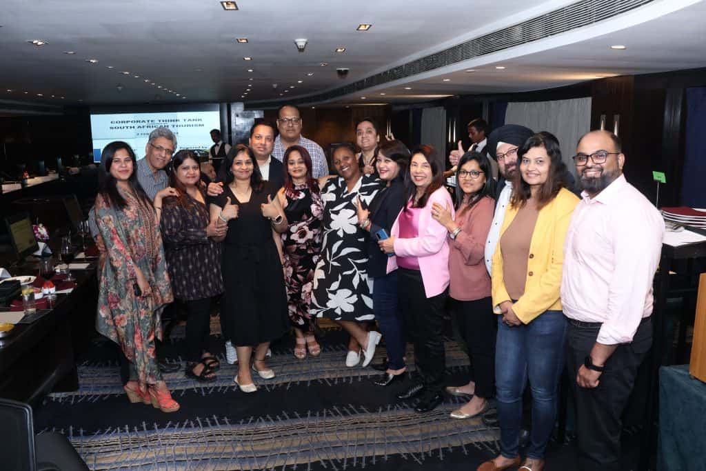 Networking at South African Tourism Corporate Think Tank, Mumbai