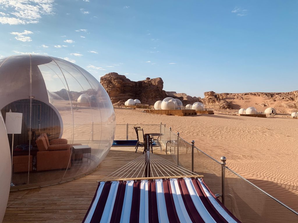 Luxury Bubble ten, Wadi Rum Desert- Jordan