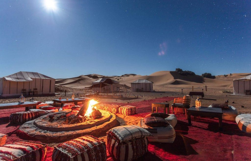 Campfire, Sahara Desert- Morocco