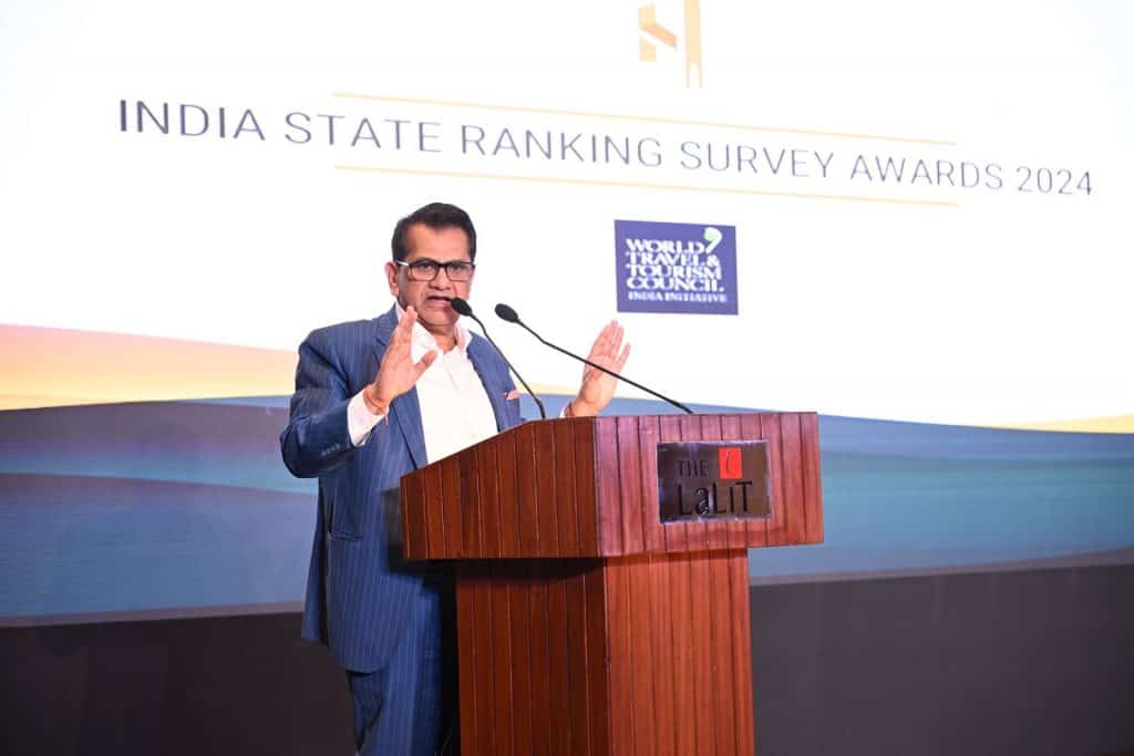 WTTCII and Hotelivate announce the 2024 India State Ranking Survey Launch and Awards 3 Amitabh Kant G20 Sherpa, and former CEO of the NITI Aayog