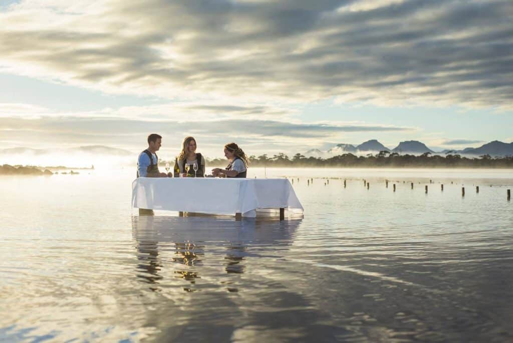 Saffire Freycinet's Marine Farm experience - Eco Luxe Escapes