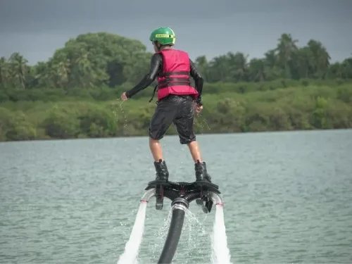 Flyboarding at Chapora River 