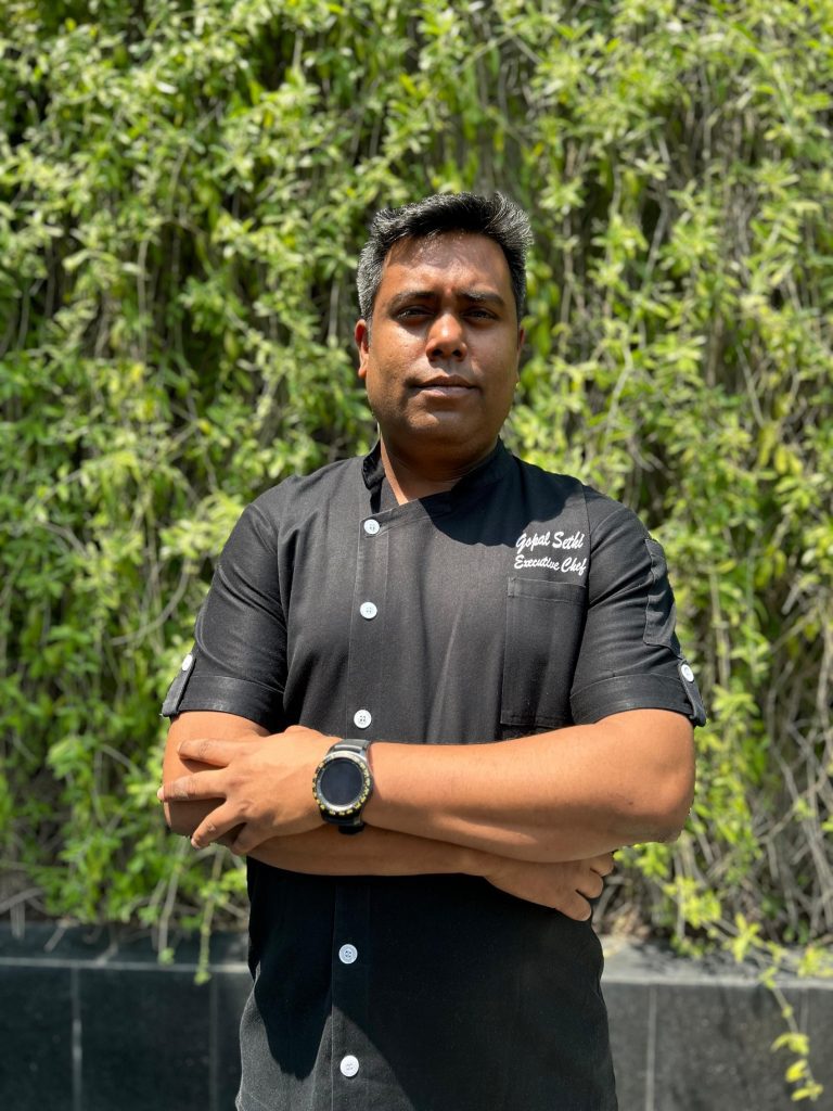 Chef Gopal Sethi, Executive Chef, Sheraton Grand Chennai Resort & Spa