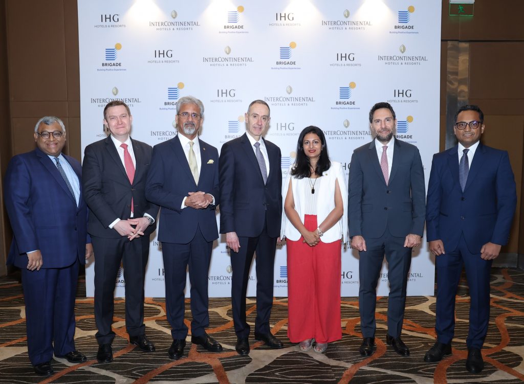IHG Hotels & Resorts and Brigade Group to bring the InterContinental brand to Hyderabad