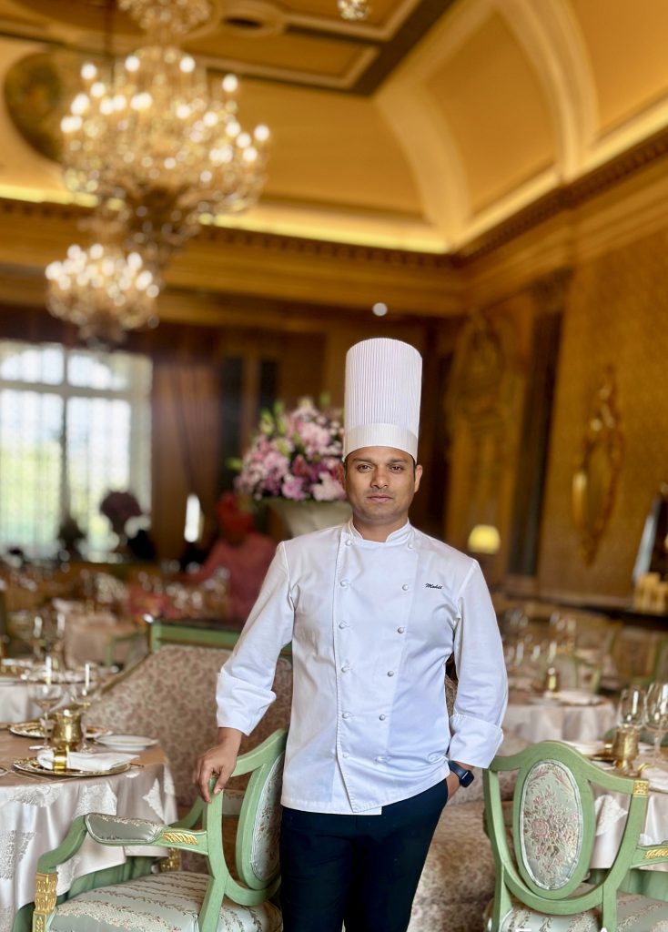 Chef Mohit Tak, Executive Sous Chef- Taj Rambagh Palace, Jaipur