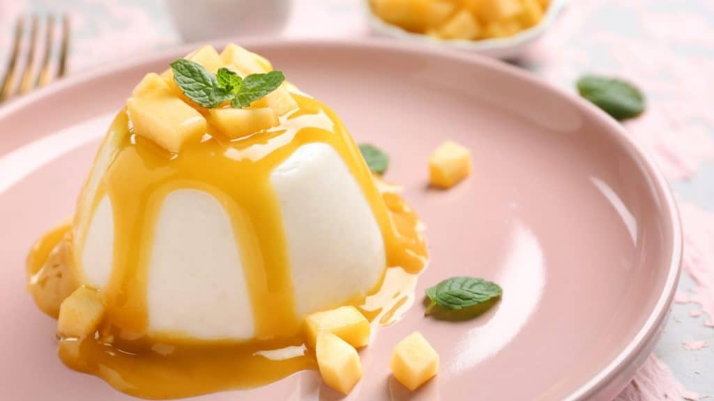 Mango Coconut Panacotta Recipe by Exec Chef Rajinder Sareen, Sheraton Grand Pune Bund Garden Hotel