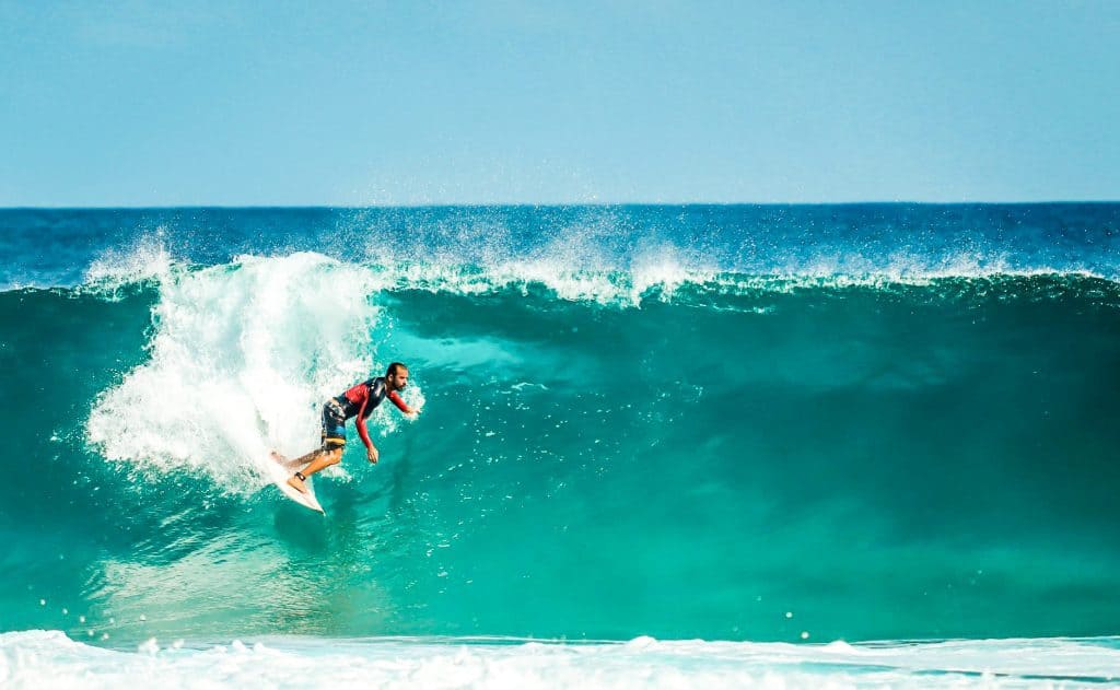 Surfing at Puri- Orissa