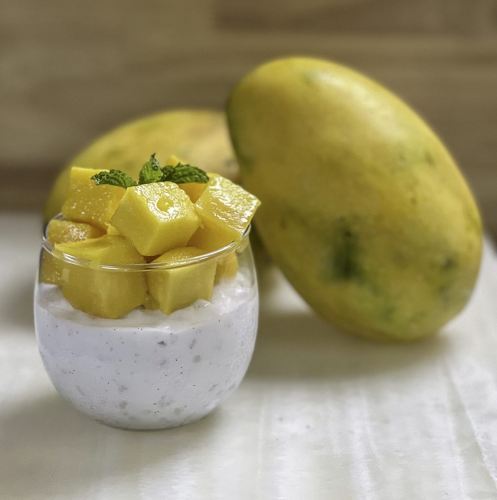 Alphonso Mango Coconut & Sago Pudding (Delectable Summer Recipes by Leela Ambience Gurugram)