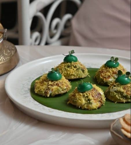 Avocado Papdi Chaat