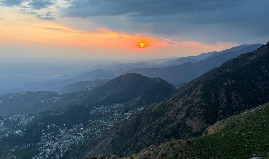 An evening at Triund Base Camp by Deepak Dwivedi