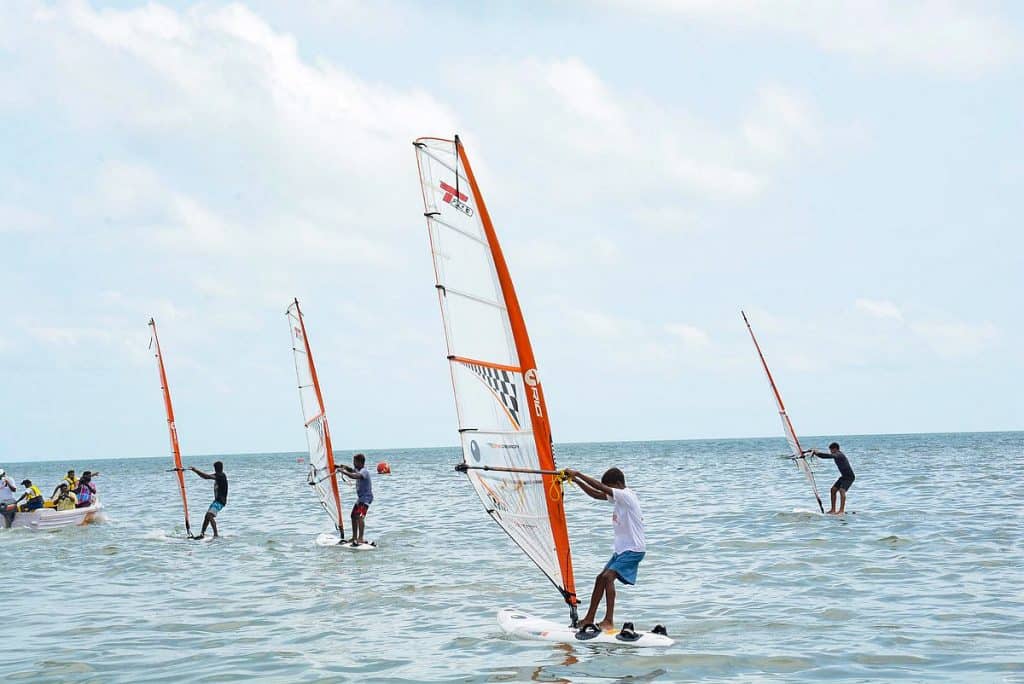 Windsurfing at Rameshwaram