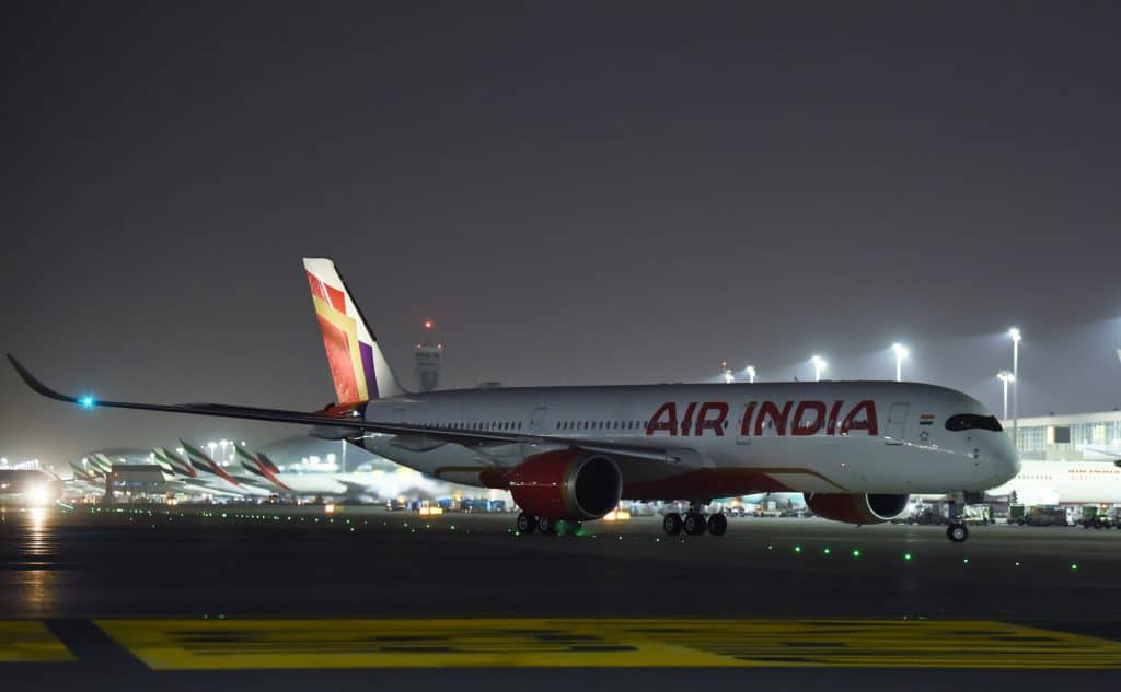 Air India's flagship Airbus A350 lands in Dubai, marks international debut 1 Air India flagship Airbus A350 lands in Dubai, marks international debut